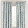 V&A Chinese Bluebird Curtains 168cm x 183cm Aqua