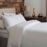 belledorm brushed cotton white duvet cover