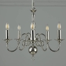 Laura Ashley Winchester 5lt Pendant Polished Nickel