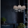 Laura Ashley Ellis Polished Chrome 5 Light Chandelier 