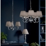 Laura Ashley Ellis Polished Chrome 5 Light Chandelier 