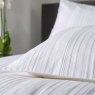 Deyongs Lyndon Company Linear Weave Duvet Cover Set White