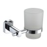 Showerdrape Admiralty Collection Glass Toothbrush Holder