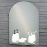 Showerdrape Greenwich Arch Mirror with Vanity Shelf