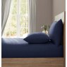 Lazy Linen Extra Deep Fitted Sheet Navy