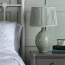 Laura Ashley Picardie Ceramic Table Lamp Green Polished Chrome - Base Only