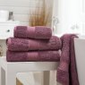 Bliss Pima Cotton Face Towel Grape