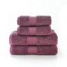 Bliss Pima Cotton Face Towel Grape