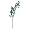 Gisela Graham Metalic Green Holly Branch - 64cm