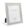 Laura Ashley Harrison photo Frame Polished Silver & Charcoal