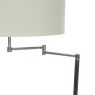 Laura Ashley Marlowe Swing Arm Floor Lamp & Shade