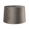 Laura Ashley Velvet Empire Drum Shade Grey