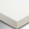 HS Percale Plain Dye Fitted Sheet Ivory