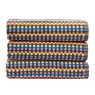 christy carnaby stripe towels multi