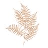 Gisela Graham Matt Gold Fern Leaf Spray