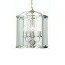 Fern 4 Light Lantern Antique Chrome