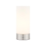 Dara Table Lamp With USB Port Brushed Nickel