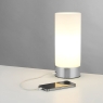 Dara Table Lamp With USB Port Brushed Nickel