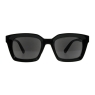 Juno Shiny Black Reading Sunglasses