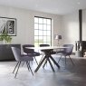 Archie Compact Table & Grey PU Chairs