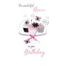 Niece - Cake Stand Cupcakes Card