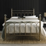 Kansas Bed Frame Champagne Brass