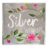 Silver Wedding Greeting Card