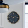 Thomas Kent Hampton Clock Navy 10"