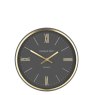 Thomas Kent Hampton Clock Charcoal 10"
