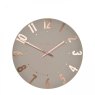 Thomas Kent Mulberry Wall Clock Rose Gold 12"