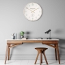 Thomas Kent Architect Wall Clock Salt 21"