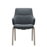 Stressless Mint Low Back with Arms Dining Chair D100