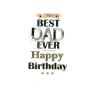 Best Dad Ever Birthday Card