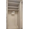 Cleveland 3 Door Mirred wardrobe Havanna