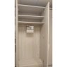 Cleveland 3 Door Mirred wardrobe Havanna