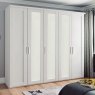 Cleveland 5 Door Wardrobe with Mirrors