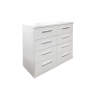 Cleveland 8 Drawer Chest Of Drawers White
