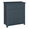 Hamilton 2+3 Drawer Bedside Chest Blue