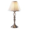 Dar Beau Touch Table Lamp Satin Chrome