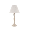 Laura Ashley Ellis Grey Satin-Painted Table Lamp With Ivory Shade