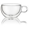 Duo 2 Piece Cappuccino Glass Set 250Ml