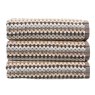 christy carnaby stripe towel neutral