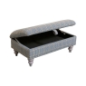 Clarabelle Legged Ottoman Footstool