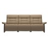 Mary Wood Arm 3 Seater Leather Front