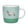 Kitchen Craft Stripe Dog Mug