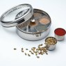 World Of Flavours Masala Dabba 17cm Stainless Steel