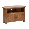 Snape Corner TV Unit Dark Oak