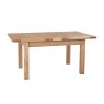 Snape Extending Dining Table Oak 1 Leaf