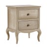 Casablanca 2 Drawer Bedside