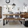 Nicco Extending Dining Table With 140cm Bench & 2 Chairs